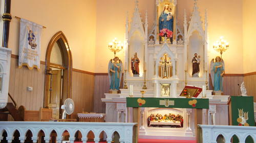 St. Mary's Polish Church 3D Synth Photographs (970)