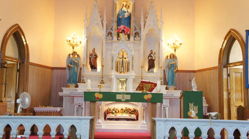 St. Mary's Polish Church 3D Synth Photographs (979)