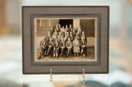 This is a photo of the Ukrainian choir, taken in 1935. / Photo: Beaton Institute Collections / CKP_3946