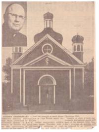 Newspaper article about the Golden Anniversary of the Holy Ghost Ukrainian Catholic Church, with special mention of the Ukrainian Chorus. 